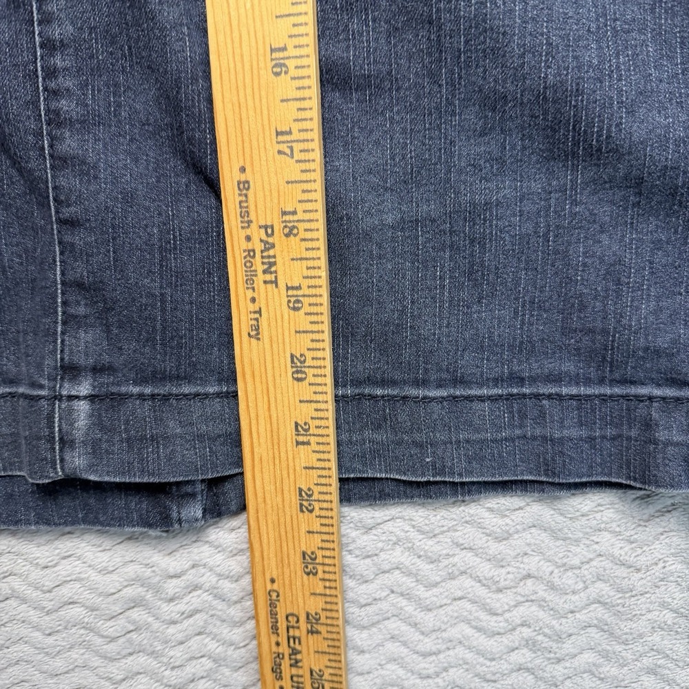 Denim Skirt Women's Size XL Medium Wash Pockets Utility Chic Boho Americana - Picture 6 of 10